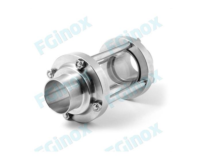 Stainless steel sight glass SMS BW Ø38